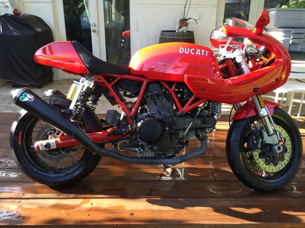 2007 Ducati Sport 1000S Cafe Racer Style