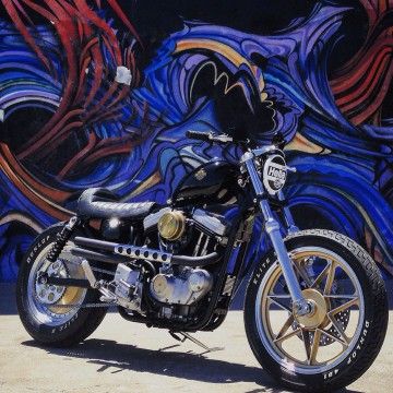 1993 Harley-davidson Sportster &#8211; STREET TRACKER/CAFE RACER/BRAT STYLE for sale
