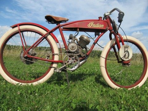 2015 Indian board track racer replica. Barn find fresh patina for sale