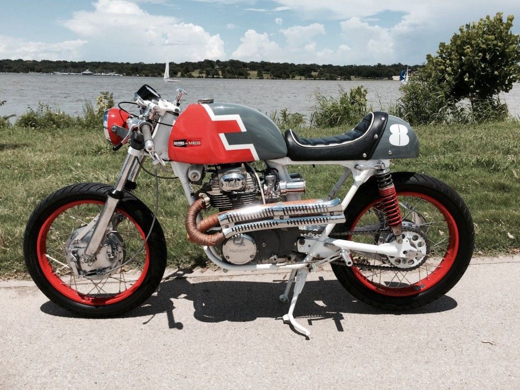1968 Honda CB350 Custom Cafe Racer
