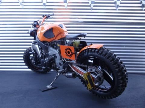 1991 Clockwork Orange Bobber Cafe Racer Monster Dirt Bike for sale