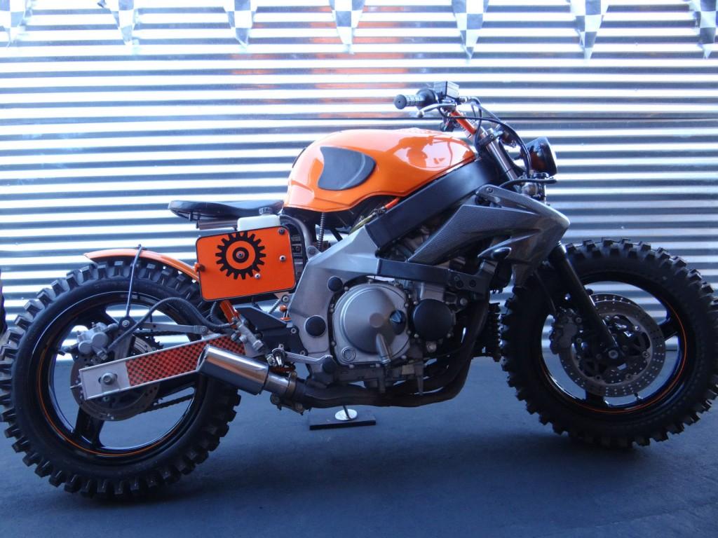 1991 Clockwork Orange Bobber Cafe Racer Monster Dirt Bike