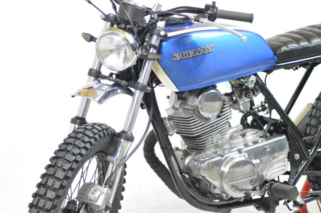 1978 Kawasaki KZ200 Vintage Scrambler cafe Racer brat ahrma