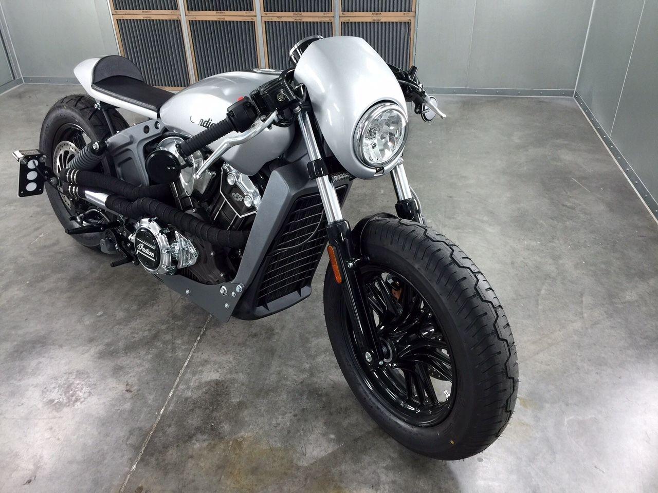 2015 Indian Scout Cafe Racer custom