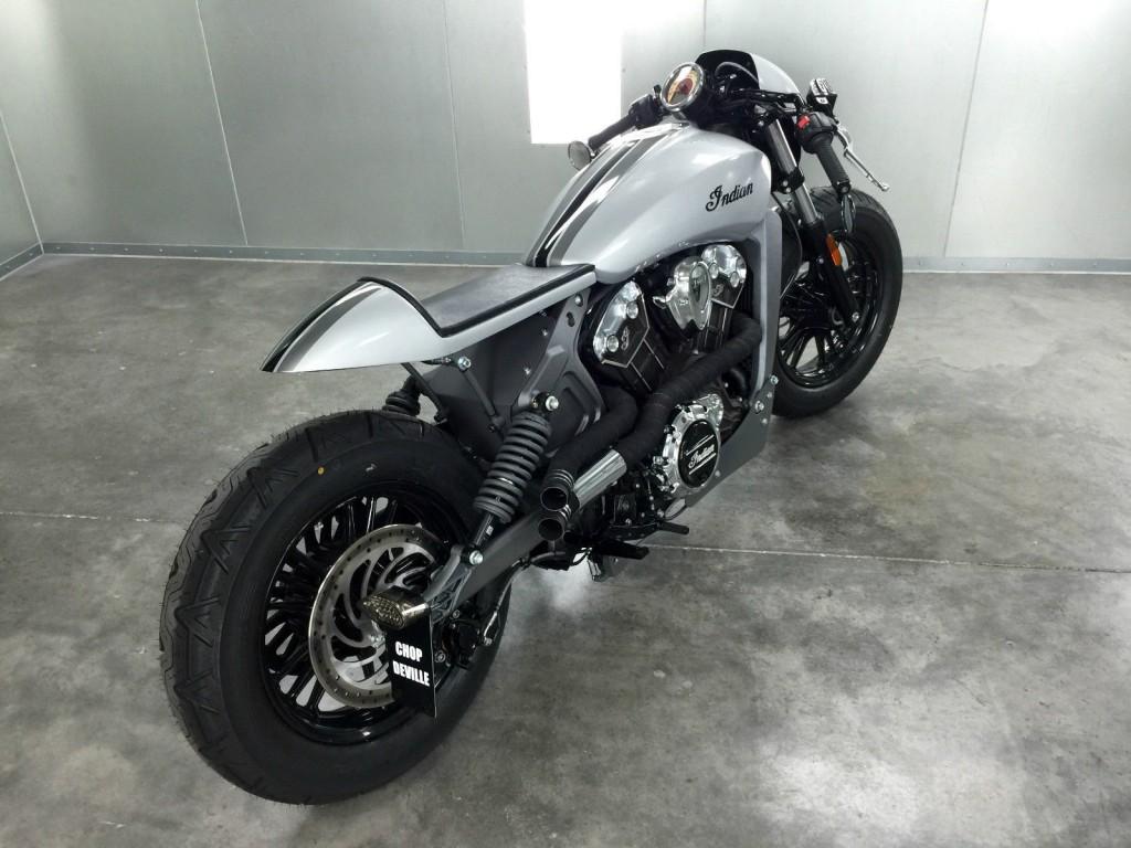 2015 Indian Scout Cafe Racer Custom
