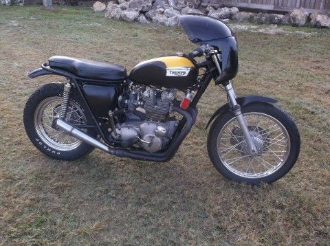 1974 Triumph T150V Trident cafe racer project for sale