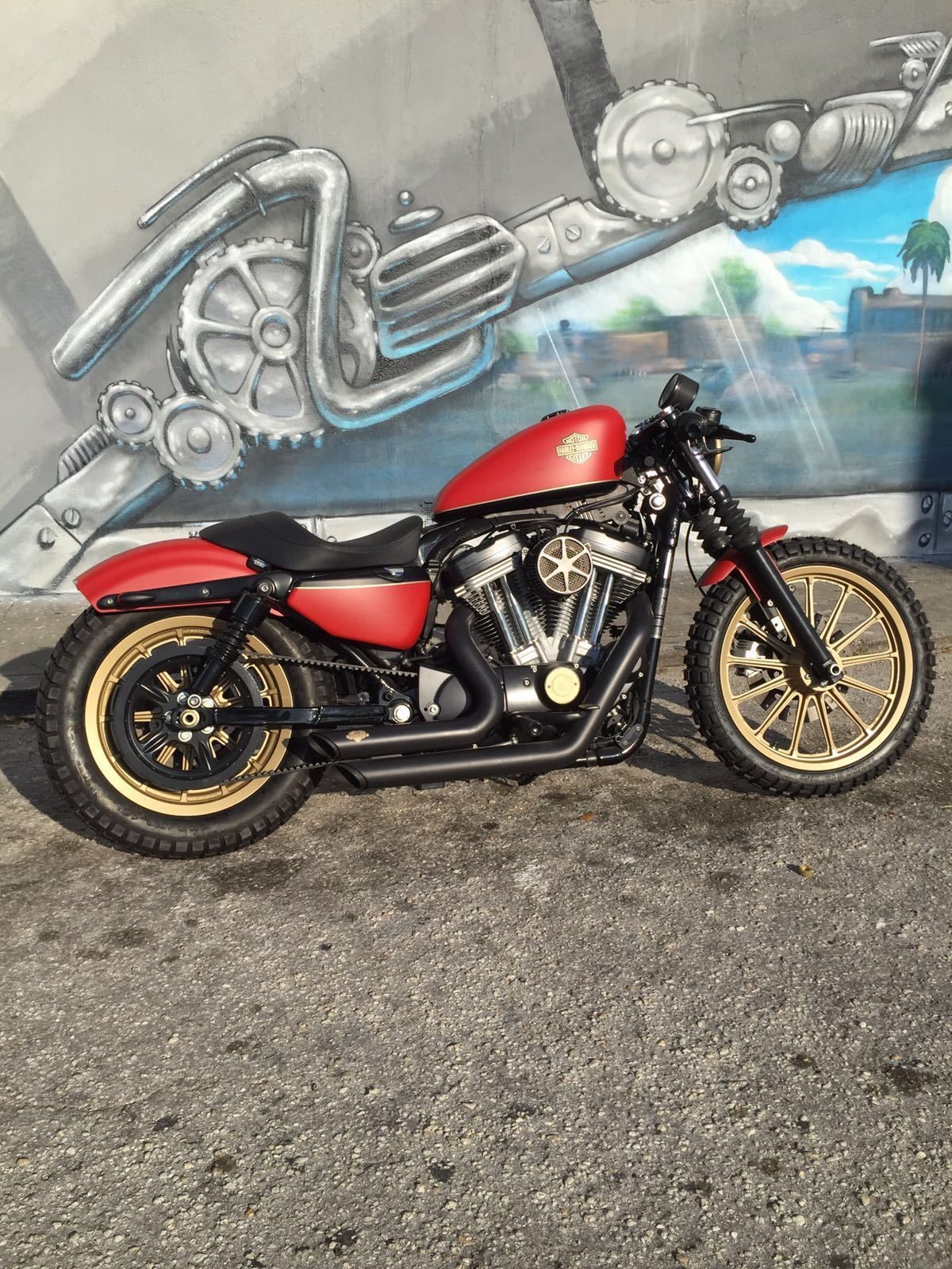 2009 Harley Davidson Sportster Scrambler Cafe Racer for sale