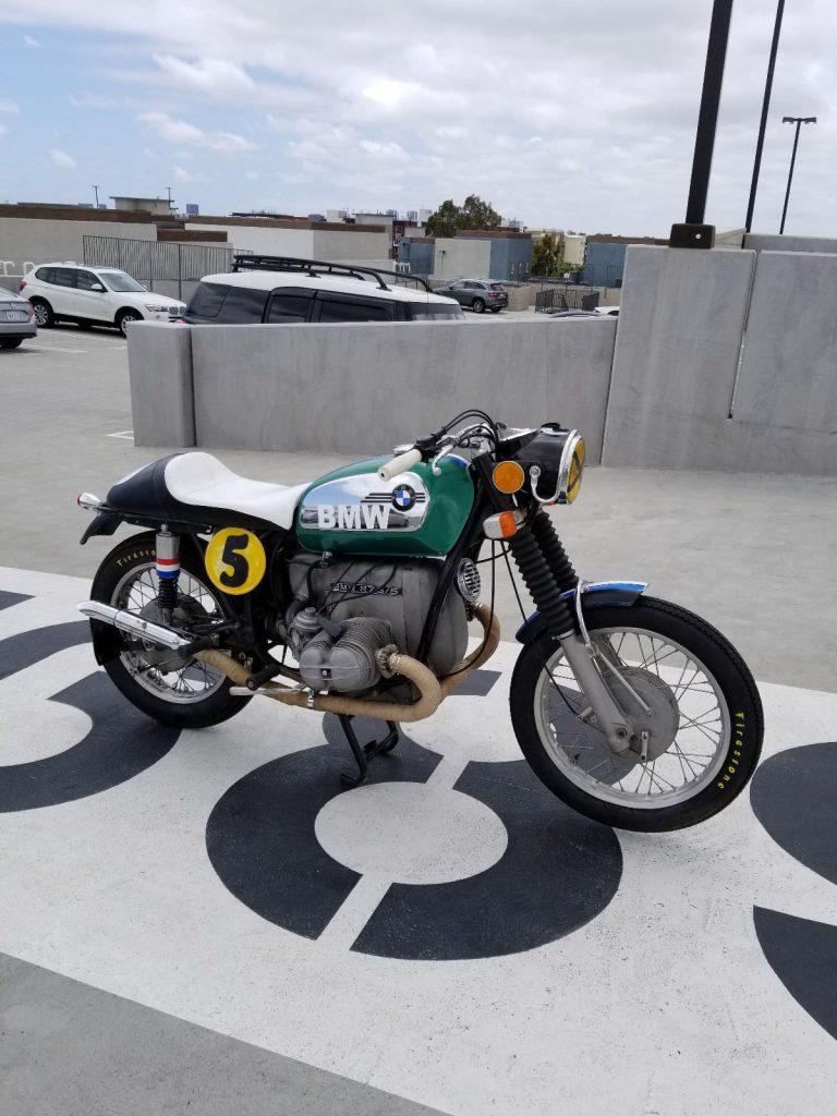 Vintage 1972 BMW R75/5 Cafe Racer