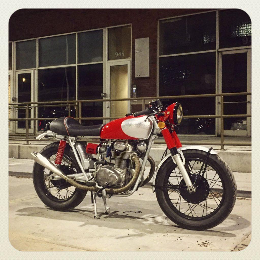 1972 Honda CB350 Cafe Racer