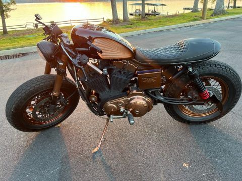 1999 Harley Davidson Sportster 1200cc Cafe Racer style Bobber motorcycle for sale