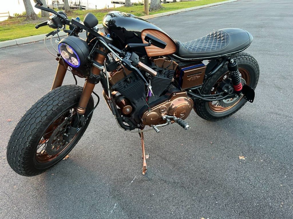 1999 Harley Davidson Sportster 1200cc Cafe Racer style Bobber motorcycle