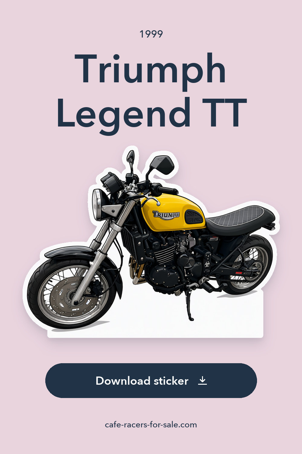 1999 Triumph Legend TT sticker preview